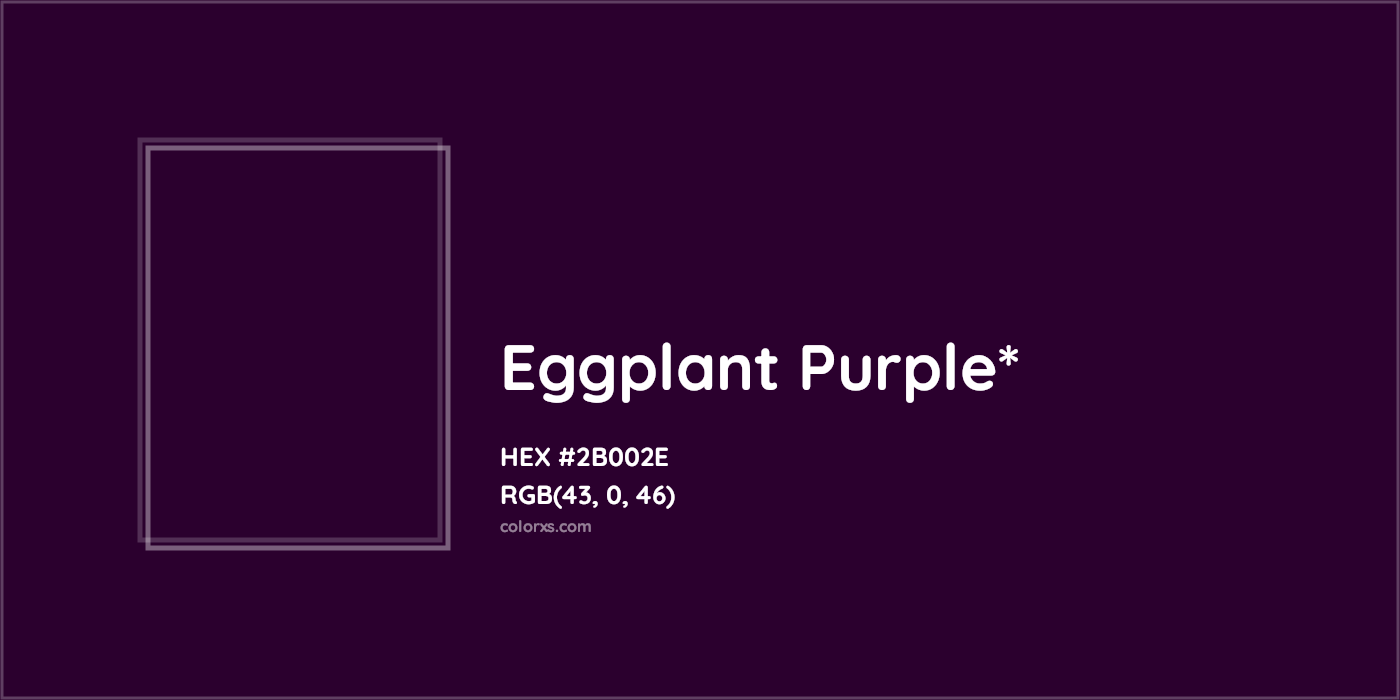 HEX #2B002E Color Name, Color Code, Palettes, Similar Paints, Images