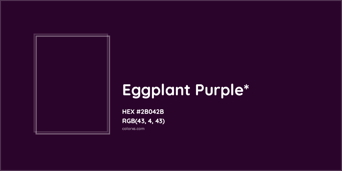 HEX #2B042B Color Name, Color Code, Palettes, Similar Paints, Images