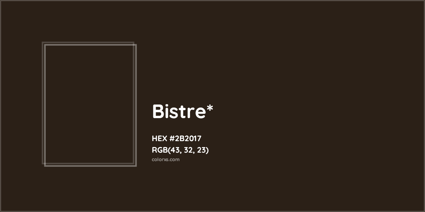HEX #2B2017 Color Name, Color Code, Palettes, Similar Paints, Images