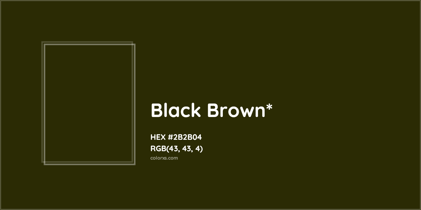 HEX #2B2B04 Color Name, Color Code, Palettes, Similar Paints, Images