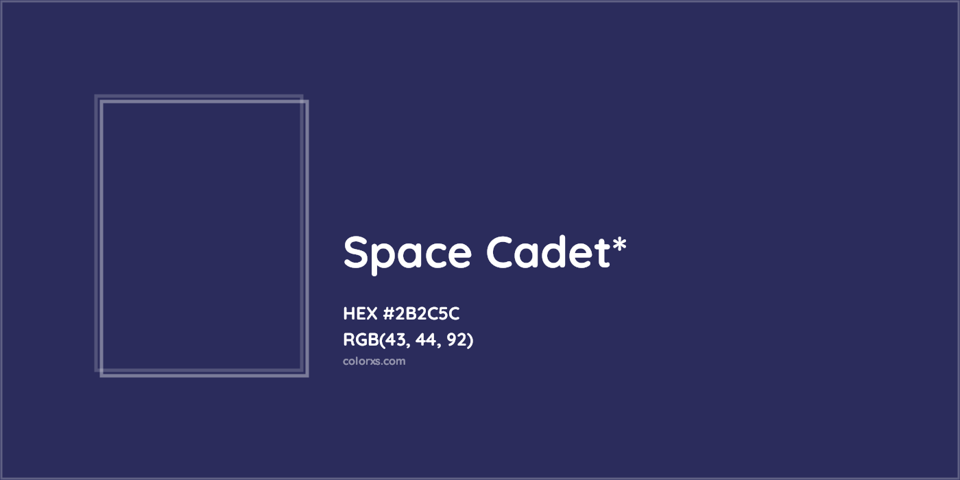 HEX #2B2C5C Color Name, Color Code, Palettes, Similar Paints, Images