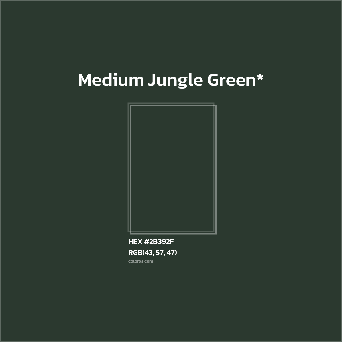 HEX #2B392F Color Name, Color Code, Palettes, Similar Paints, Images