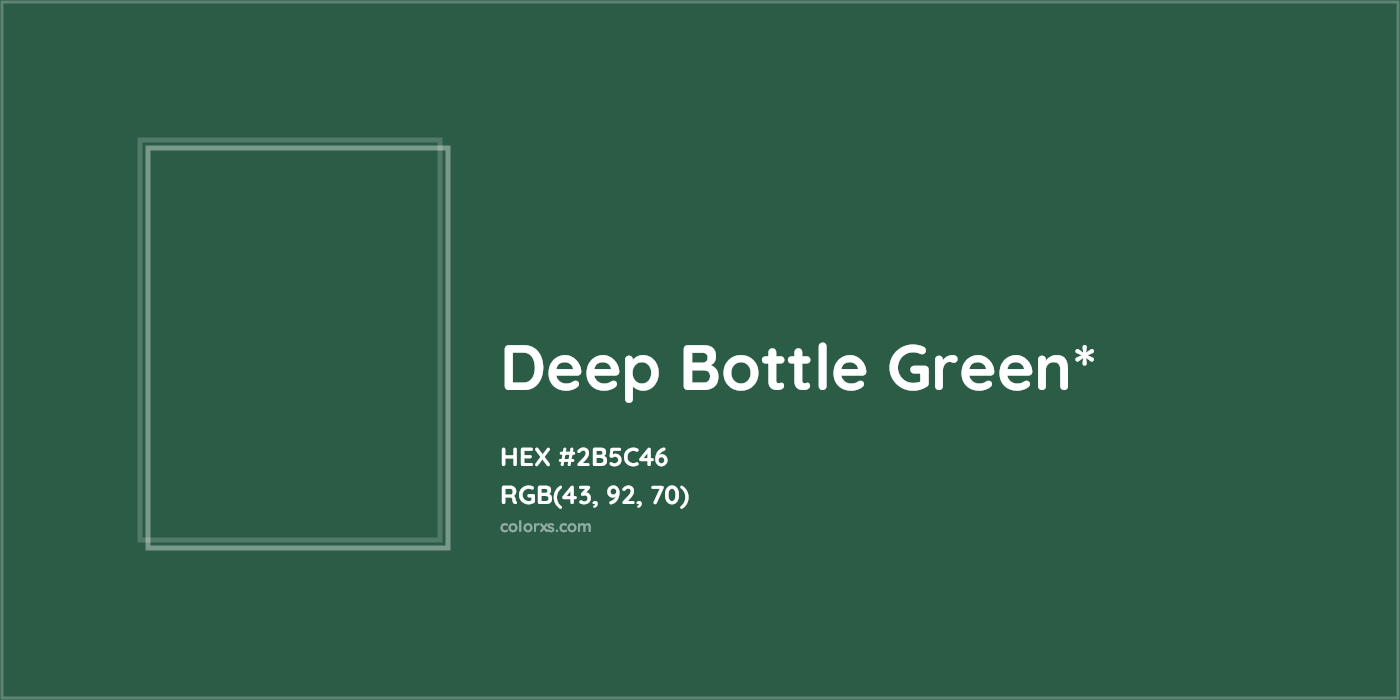HEX #2B5C46 Color Name, Color Code, Palettes, Similar Paints, Images