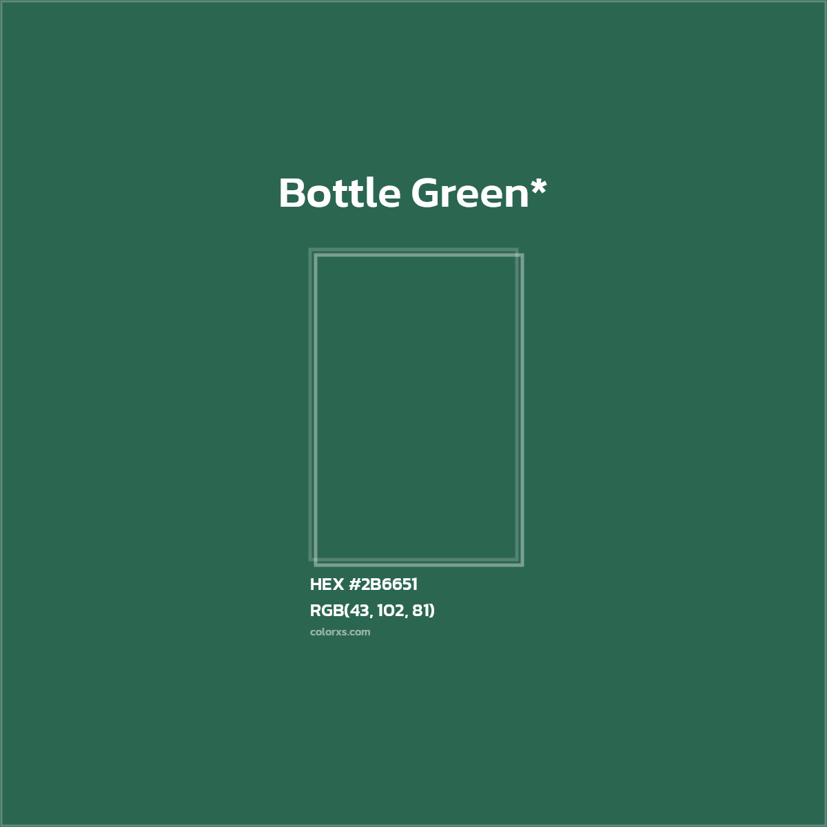 HEX #2B6651 Color Name, Color Code, Palettes, Similar Paints, Images