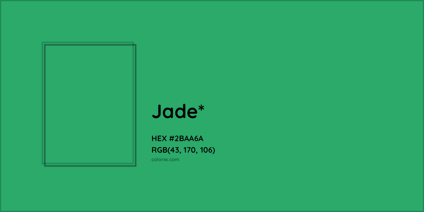 HEX #2BAA6A Color Name, Color Code, Palettes, Similar Paints, Images