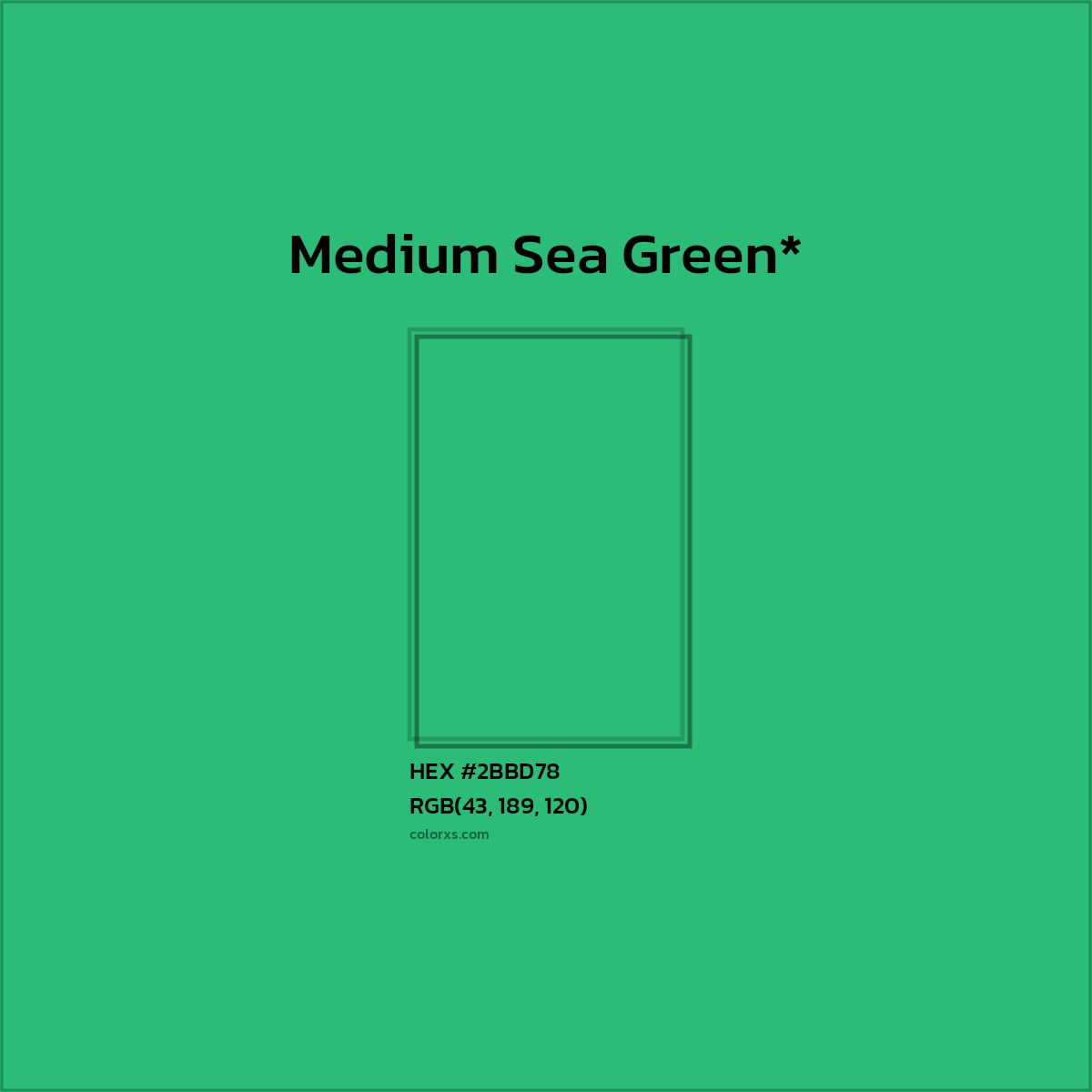 HEX #2BBD78 Color Name, Color Code, Palettes, Similar Paints, Images