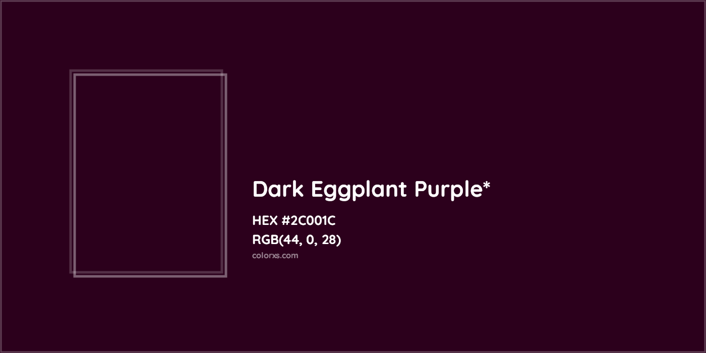 HEX #2C001C Color Name, Color Code, Palettes, Similar Paints, Images