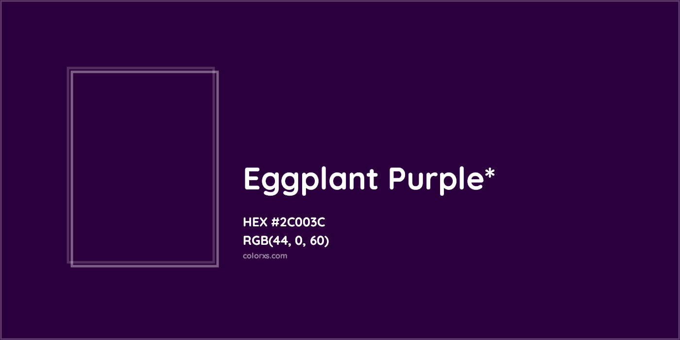 HEX #2C003C Color Name, Color Code, Palettes, Similar Paints, Images