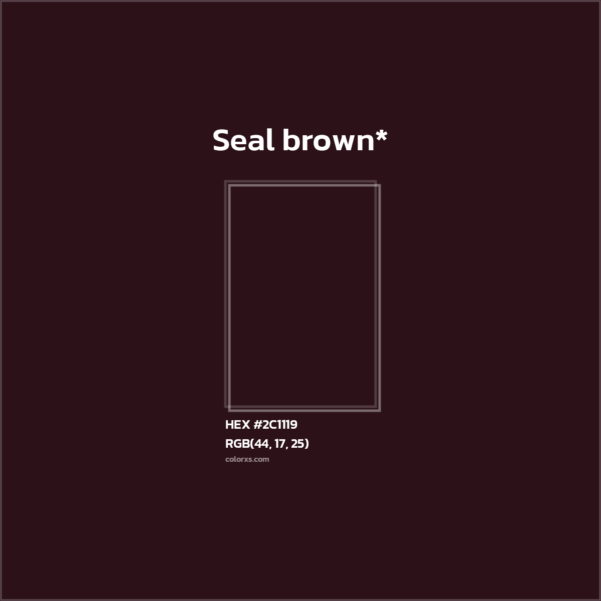 HEX #2C1119 Color Name, Color Code, Palettes, Similar Paints, Images