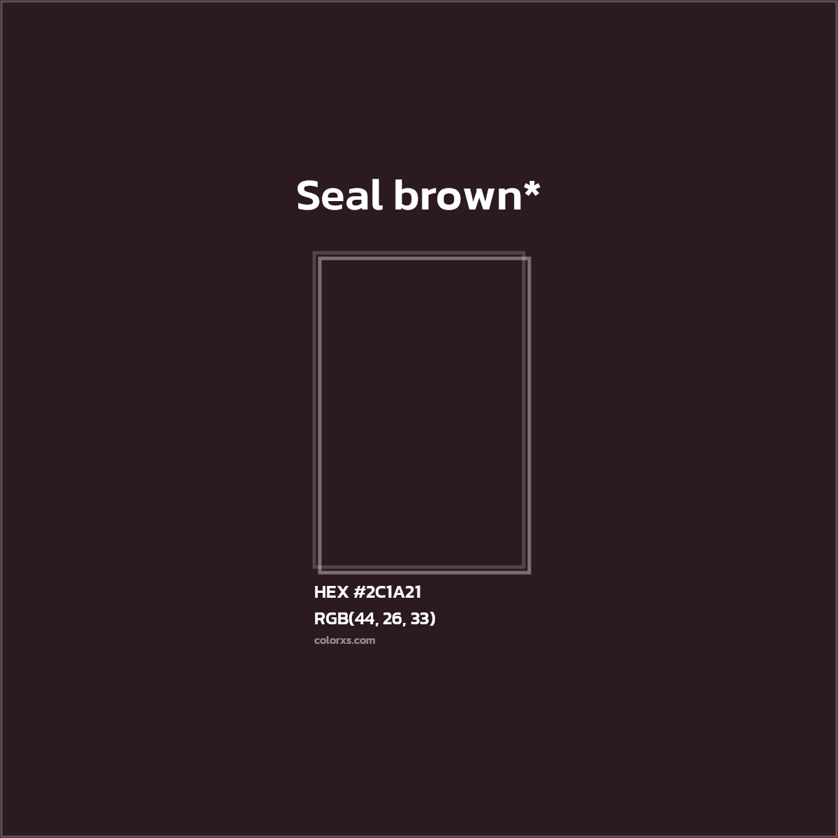 HEX #2C1A21 Color Name, Color Code, Palettes, Similar Paints, Images