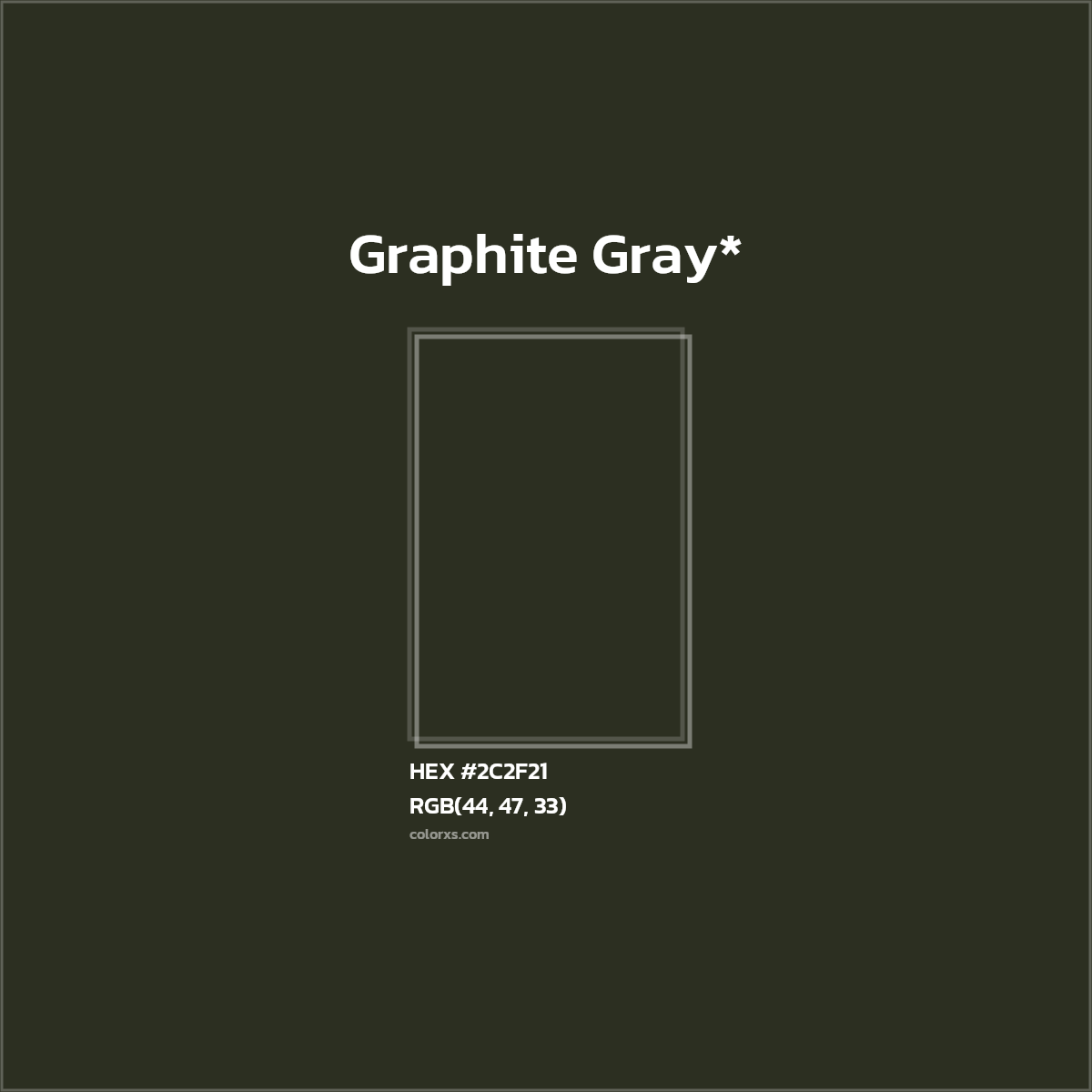 HEX #2C2F21 Color Name, Color Code, Palettes, Similar Paints, Images