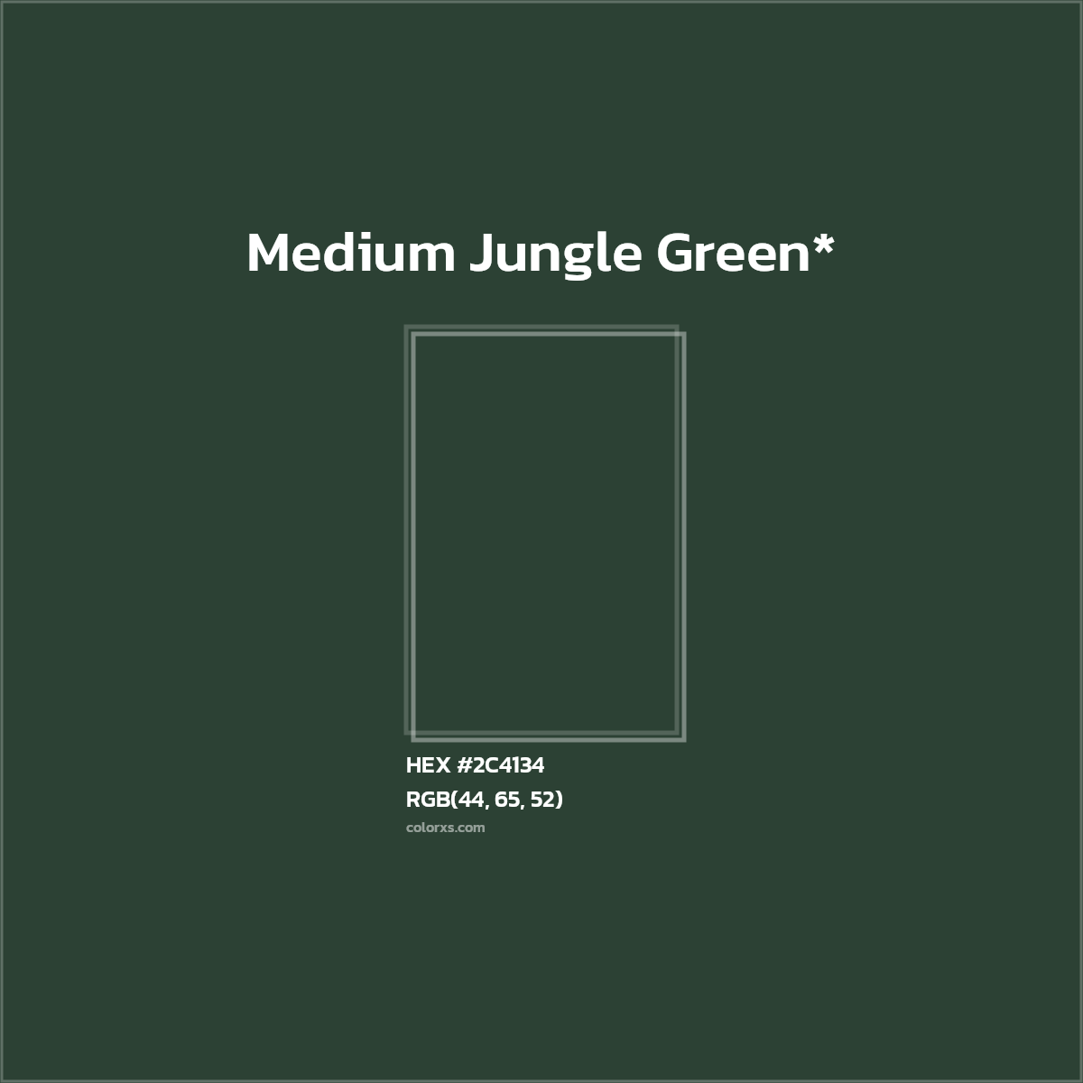 HEX #2C4134 Color Name, Color Code, Palettes, Similar Paints, Images