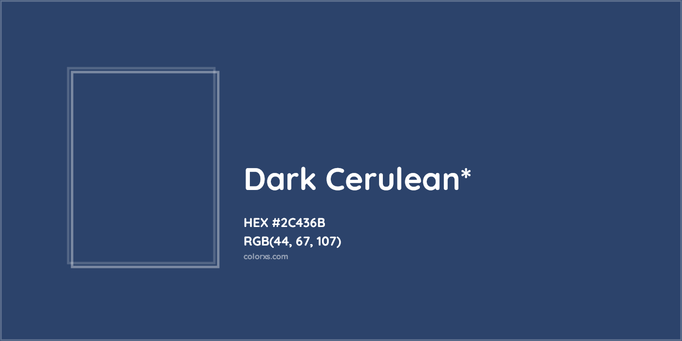 HEX #2C436B Color Name, Color Code, Palettes, Similar Paints, Images