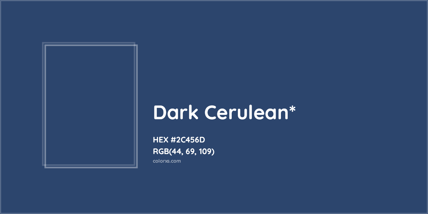 HEX #2C456D Color Name, Color Code, Palettes, Similar Paints, Images