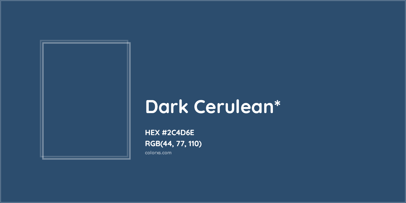 HEX #2C4D6E Color Name, Color Code, Palettes, Similar Paints, Images