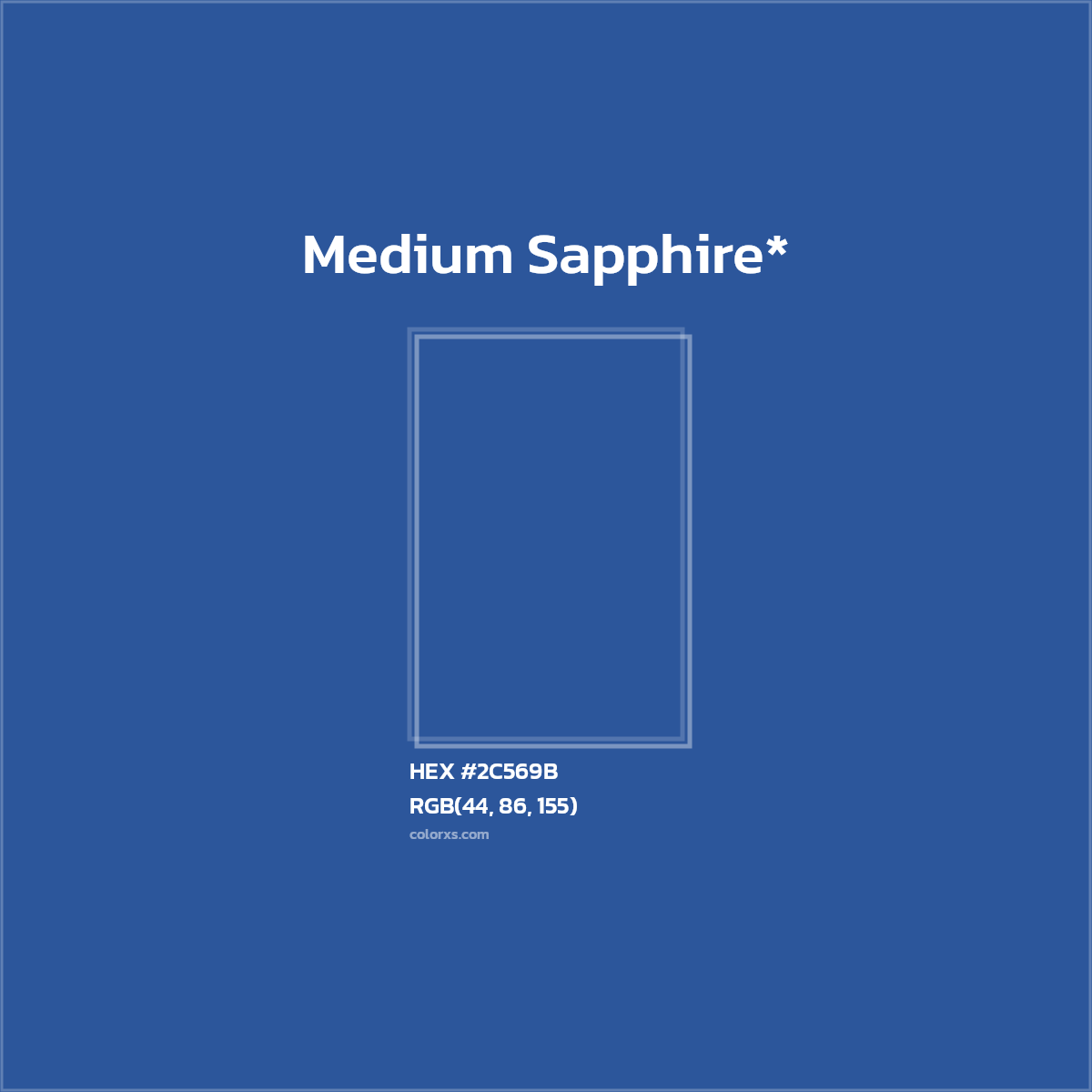 HEX #2C569B Color Name, Color Code, Palettes, Similar Paints, Images