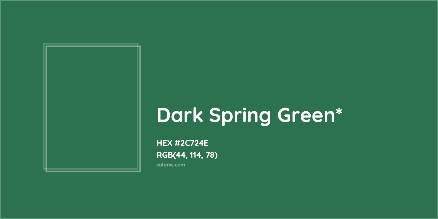 HEX #2C724E Color Name, Color Code, Palettes, Similar Paints, Images