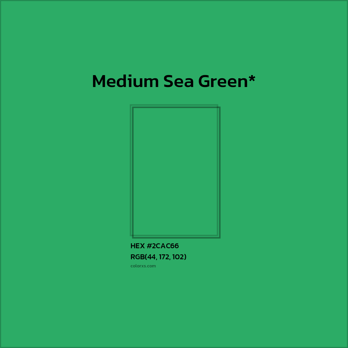 HEX #2CAC66 Color Name, Color Code, Palettes, Similar Paints, Images