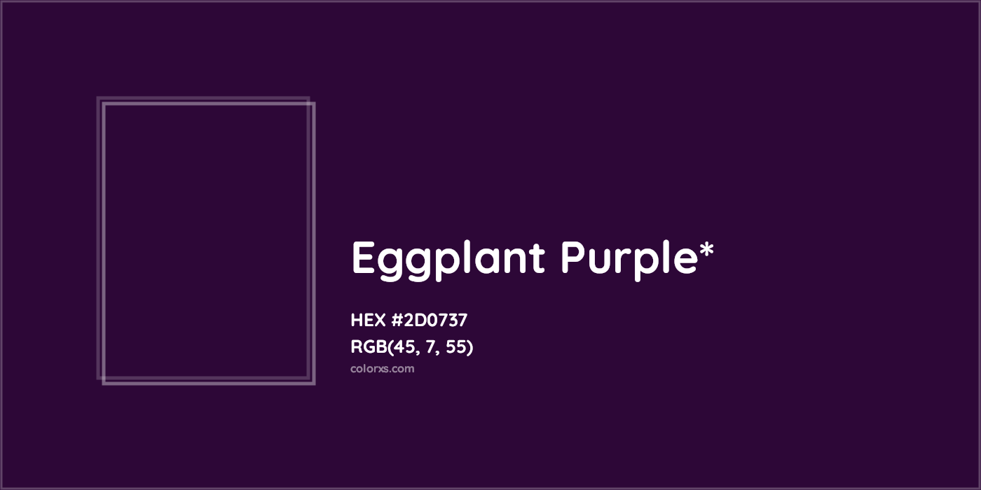 HEX #2D0737 Color Name, Color Code, Palettes, Similar Paints, Images