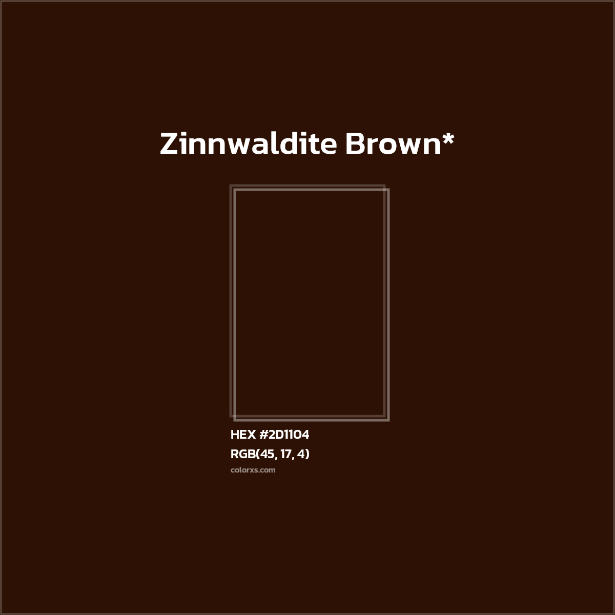 HEX #2D1104 Color Name, Color Code, Palettes, Similar Paints, Images