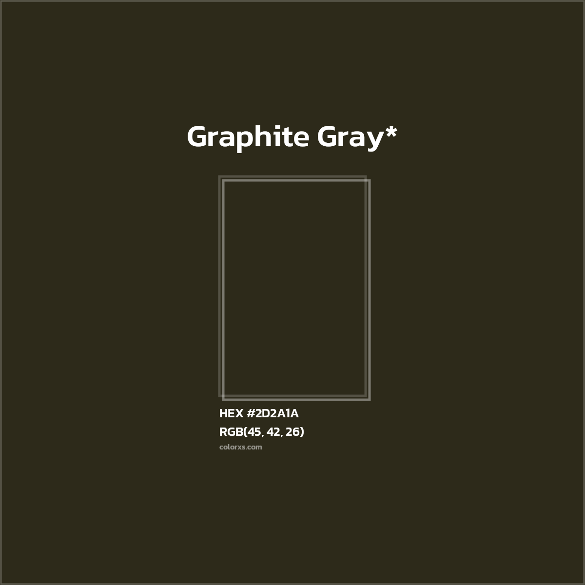 HEX #2D2A1A Color Name, Color Code, Palettes, Similar Paints, Images