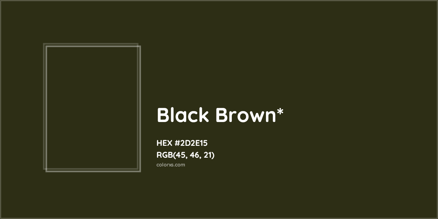 HEX #2D2E15 Color Name, Color Code, Palettes, Similar Paints, Images