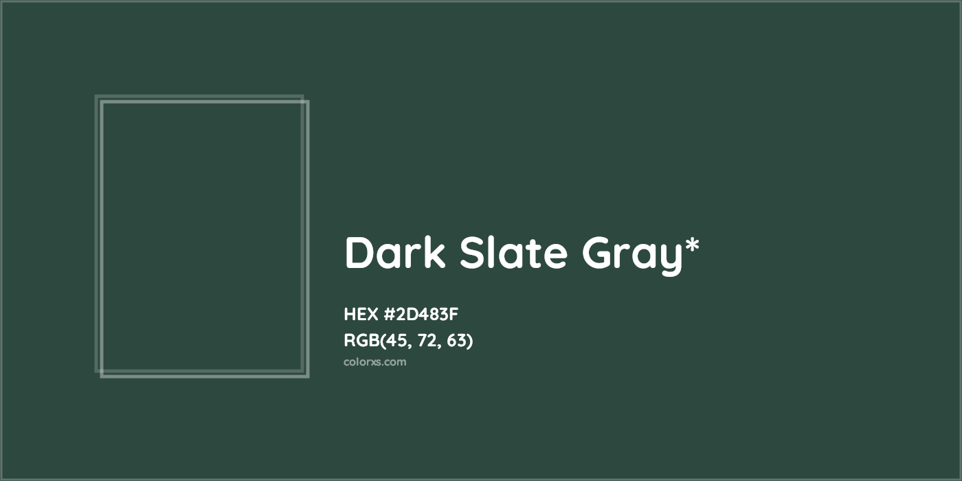 HEX #2D483F Color Name, Color Code, Palettes, Similar Paints, Images
