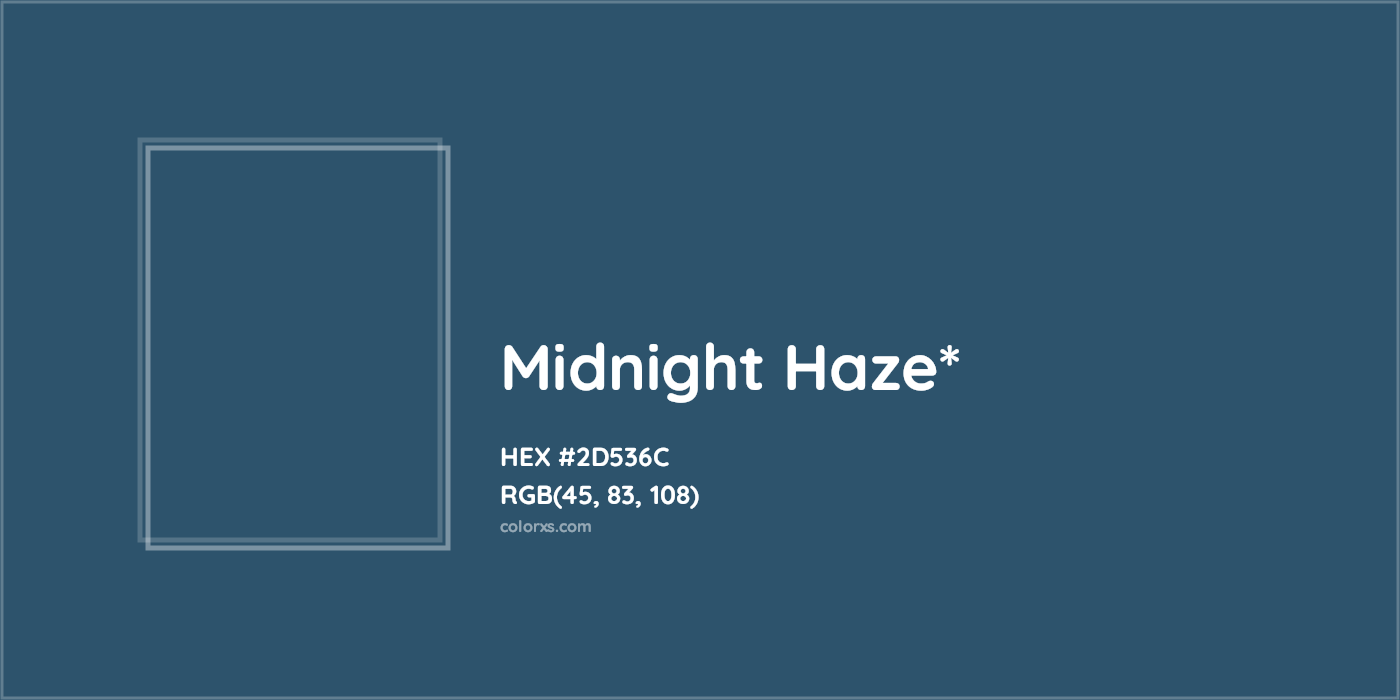 HEX #2D536C Color Name, Color Code, Palettes, Similar Paints, Images