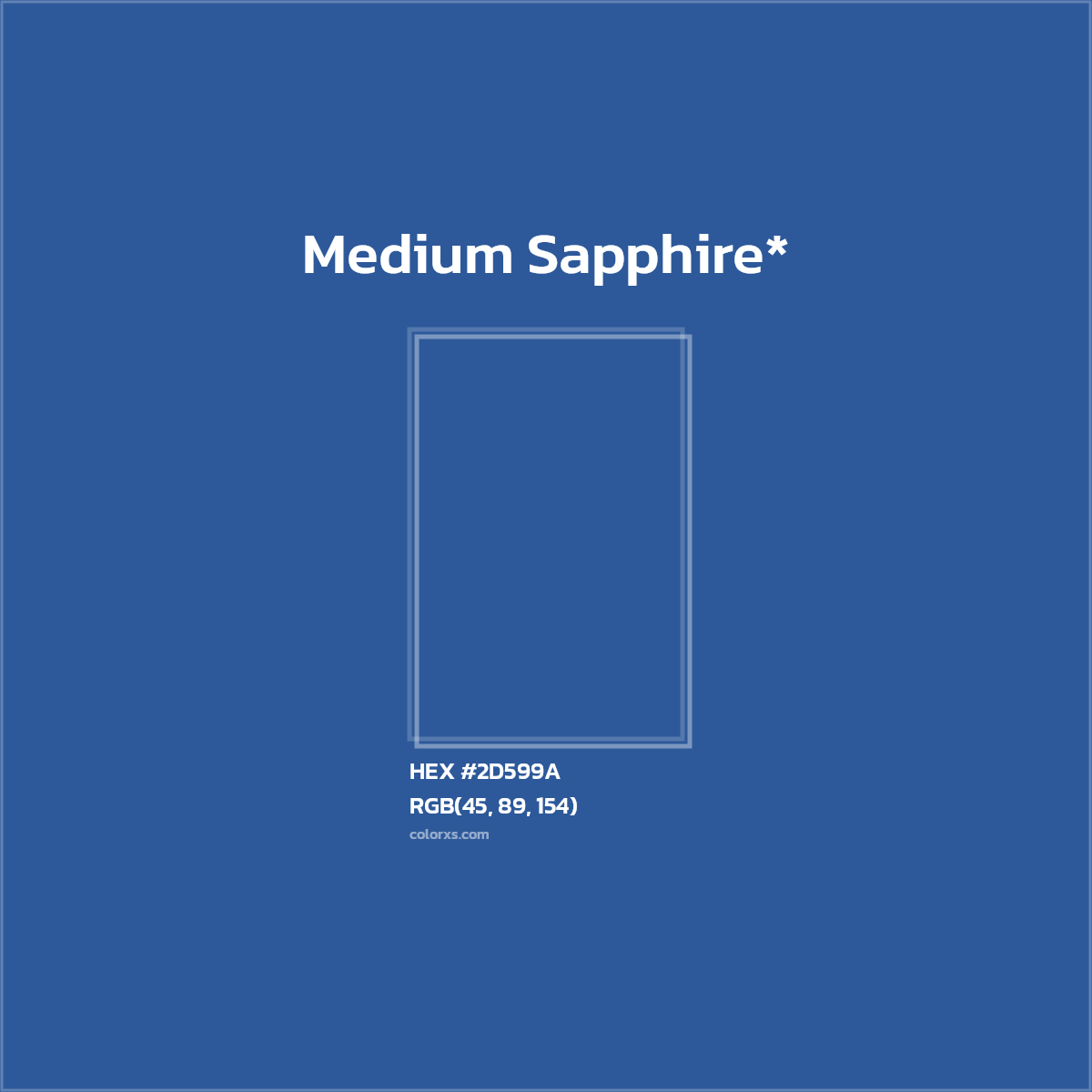 HEX #2D599A Color Name, Color Code, Palettes, Similar Paints, Images