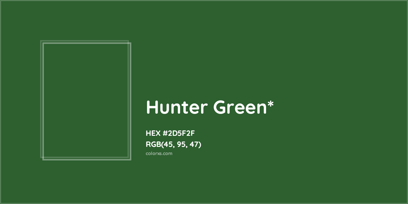 HEX #2D5F2F Color Name, Color Code, Palettes, Similar Paints, Images
