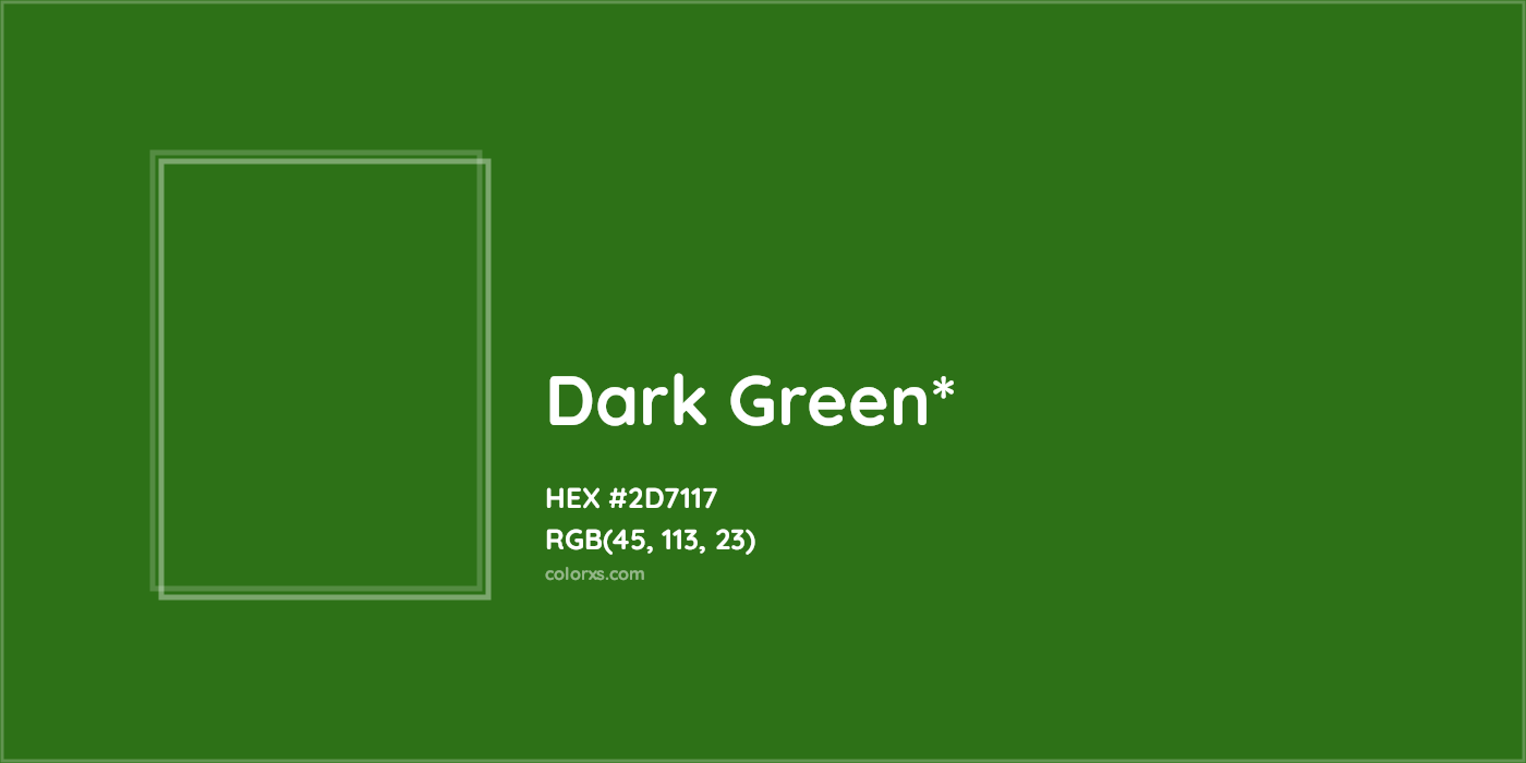 HEX #2D7117 Color Name, Color Code, Palettes, Similar Paints, Images