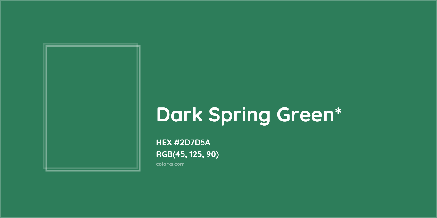 HEX #2D7D5A Color Name, Color Code, Palettes, Similar Paints, Images
