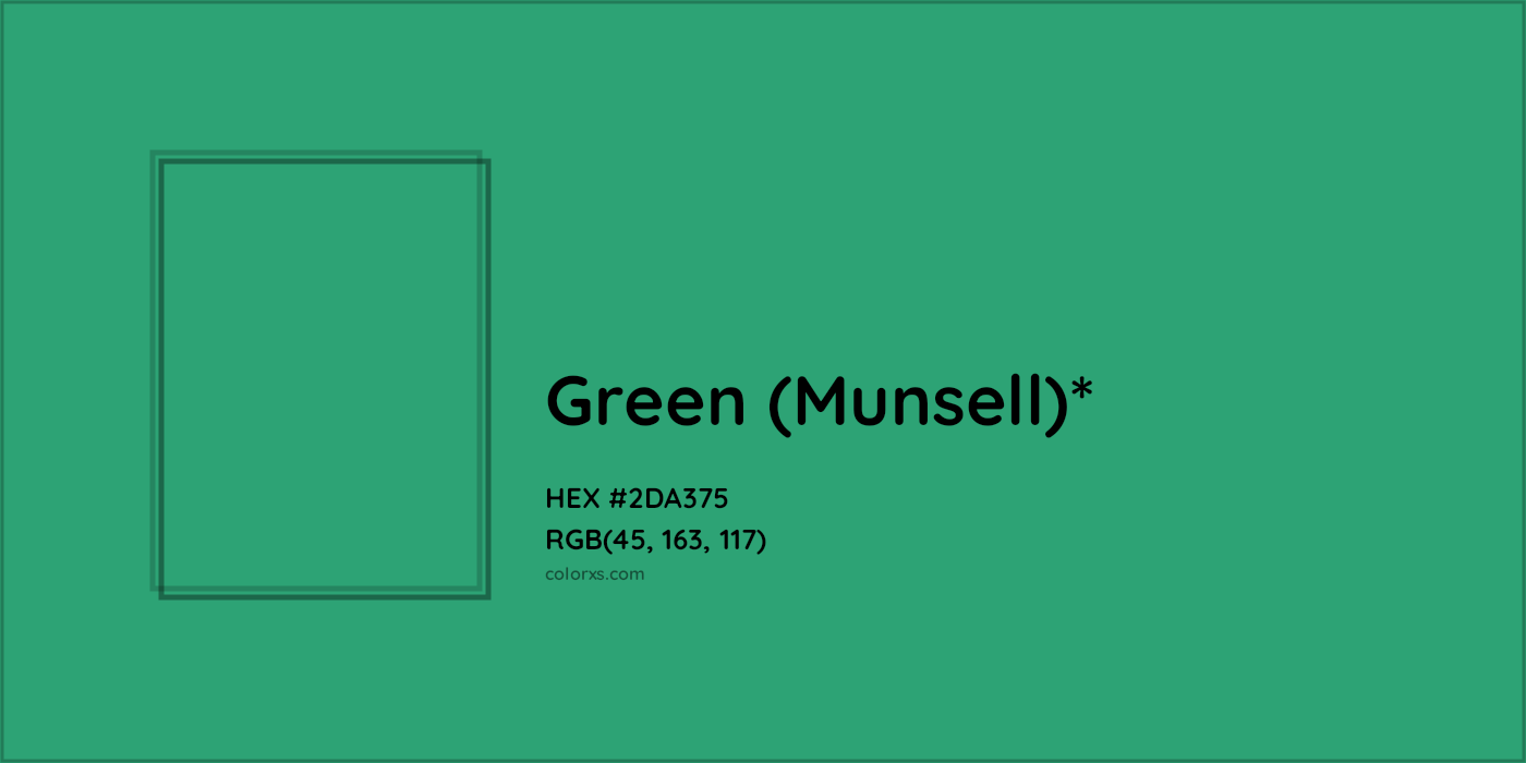 HEX #2DA375 Color Name, Color Code, Palettes, Similar Paints, Images