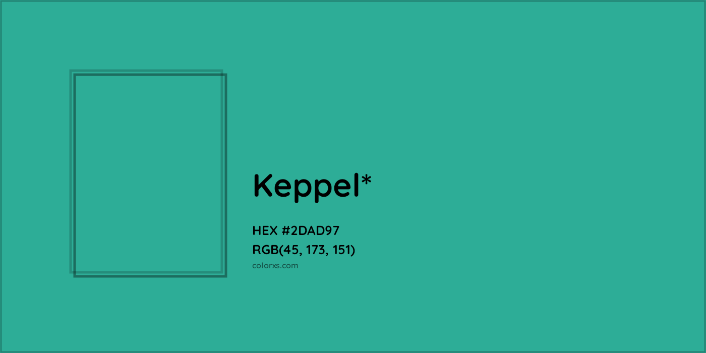 HEX #2DAD97 Color Name, Color Code, Palettes, Similar Paints, Images