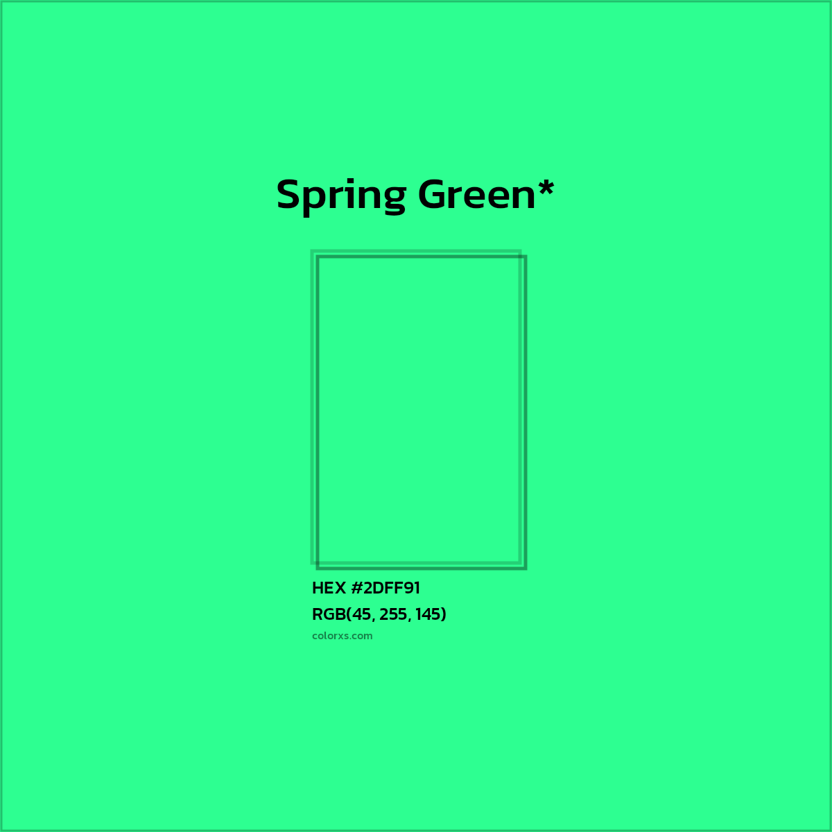 HEX #2DFF91 Color Name, Color Code, Palettes, Similar Paints, Images