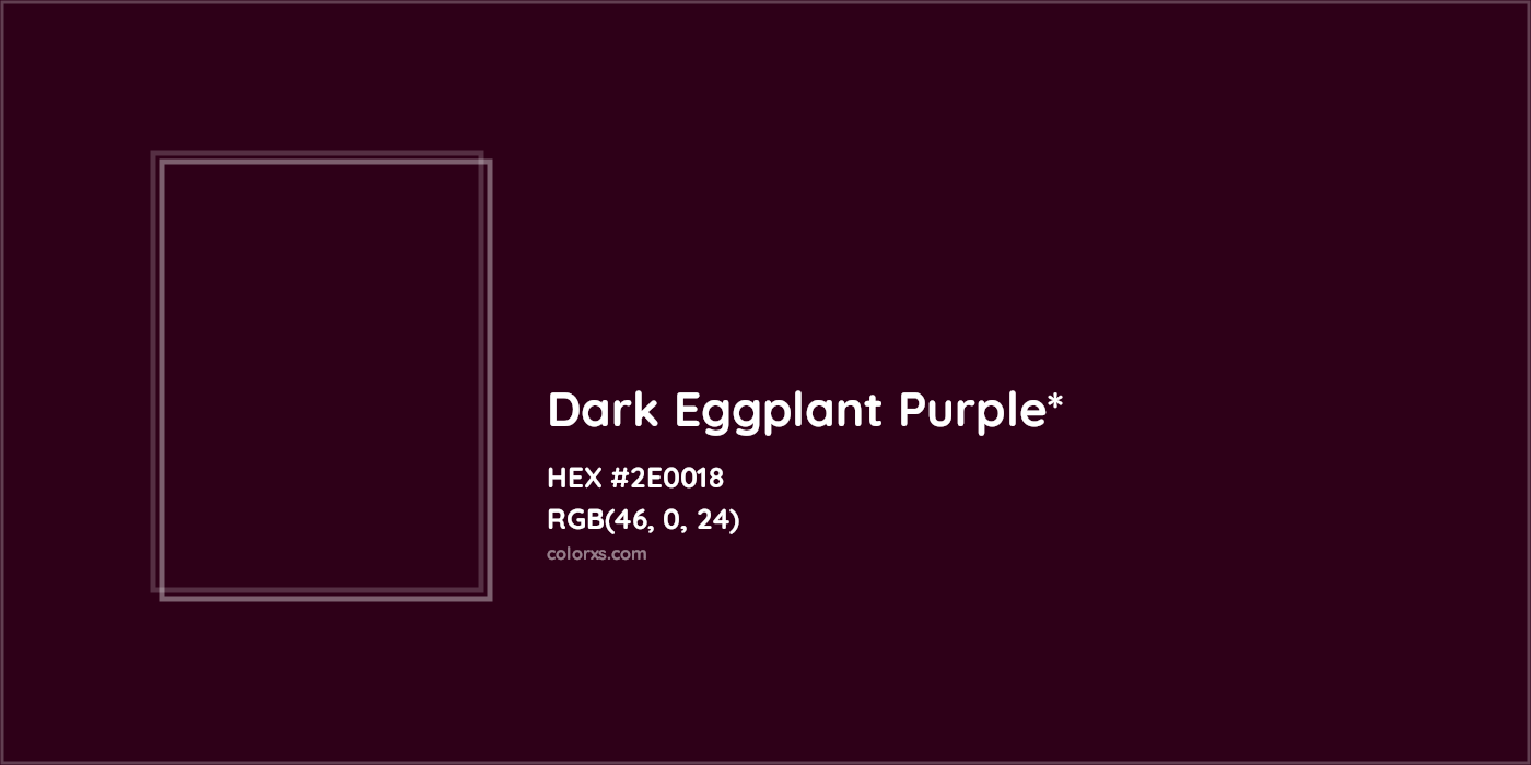 HEX #2E0018 Color Name, Color Code, Palettes, Similar Paints, Images