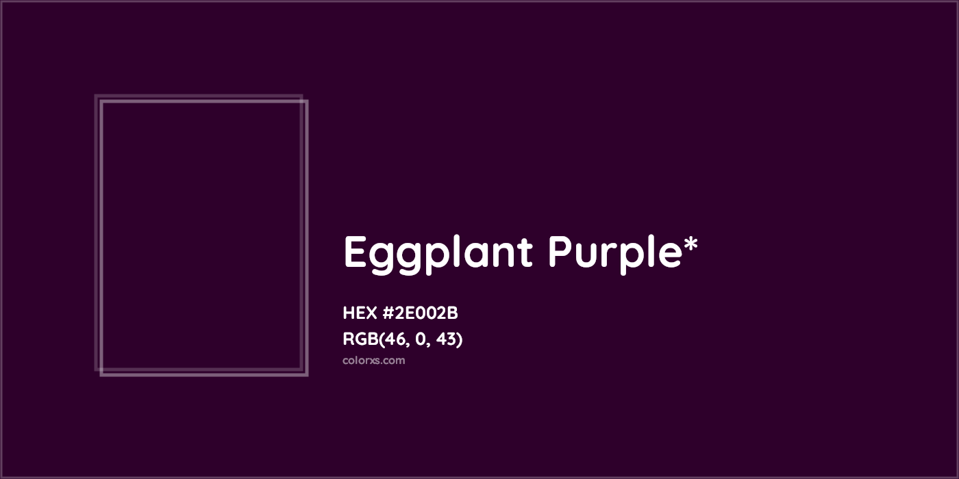 HEX #2E002B Color Name, Color Code, Palettes, Similar Paints, Images