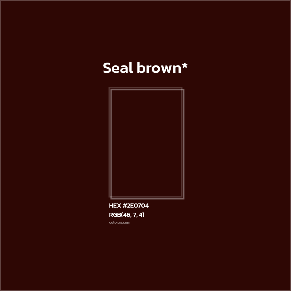 HEX #2E0704 Color Name, Color Code, Palettes, Similar Paints, Images