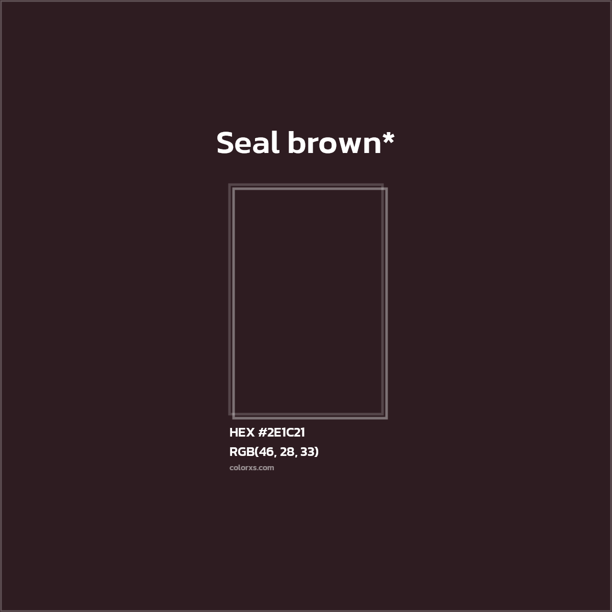 HEX #2E1C21 Color Name, Color Code, Palettes, Similar Paints, Images