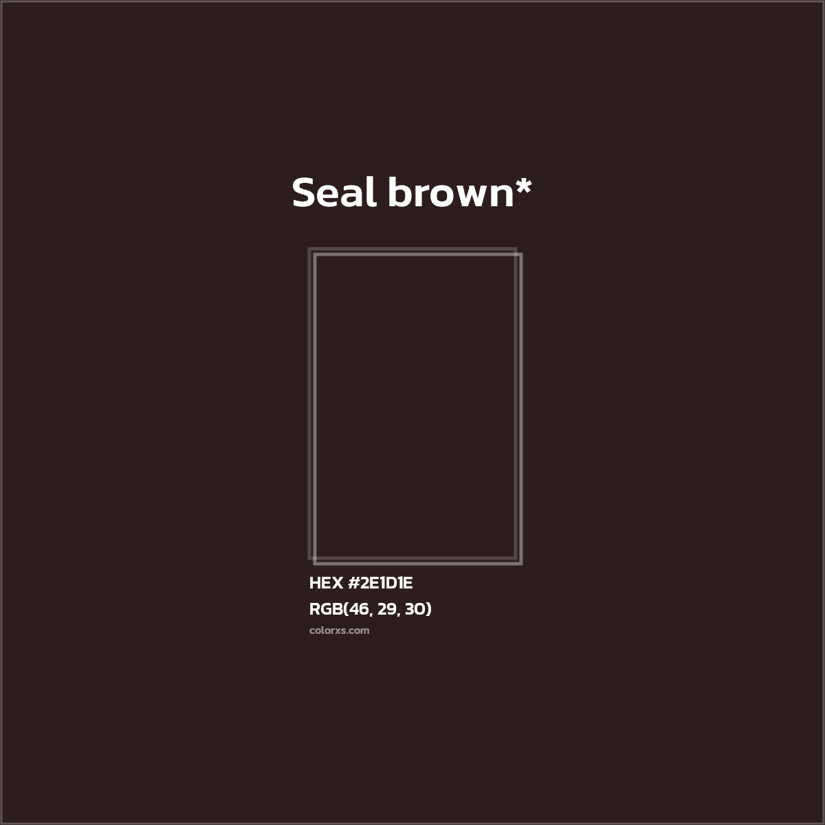 HEX #2E1D1E Color Name, Color Code, Palettes, Similar Paints, Images
