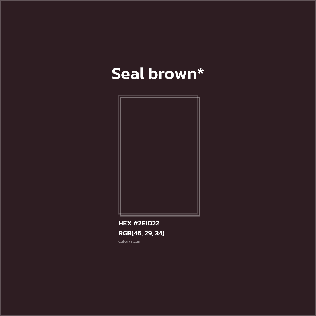HEX #2E1D22 Color Name, Color Code, Palettes, Similar Paints, Images
