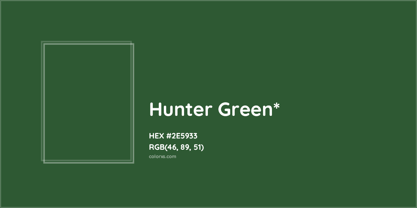 HEX #2E5933 Color Name, Color Code, Palettes, Similar Paints, Images