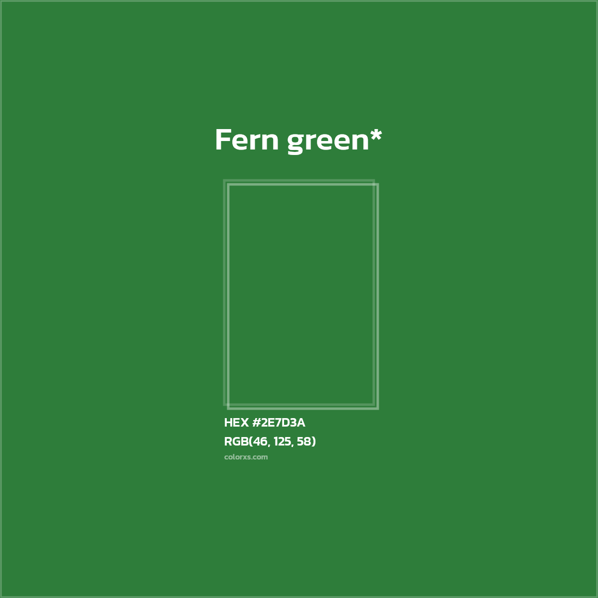 HEX #2E7D3A Color Name, Color Code, Palettes, Similar Paints, Images