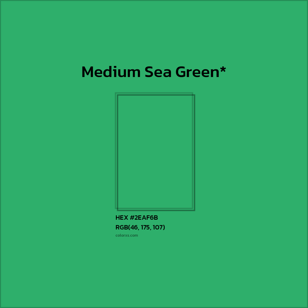 HEX #2EAF6B Color Name, Color Code, Palettes, Similar Paints, Images