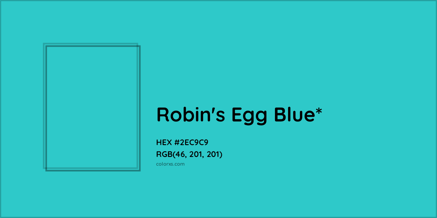 HEX #2EC9C9 Color Name, Color Code, Palettes, Similar Paints, Images