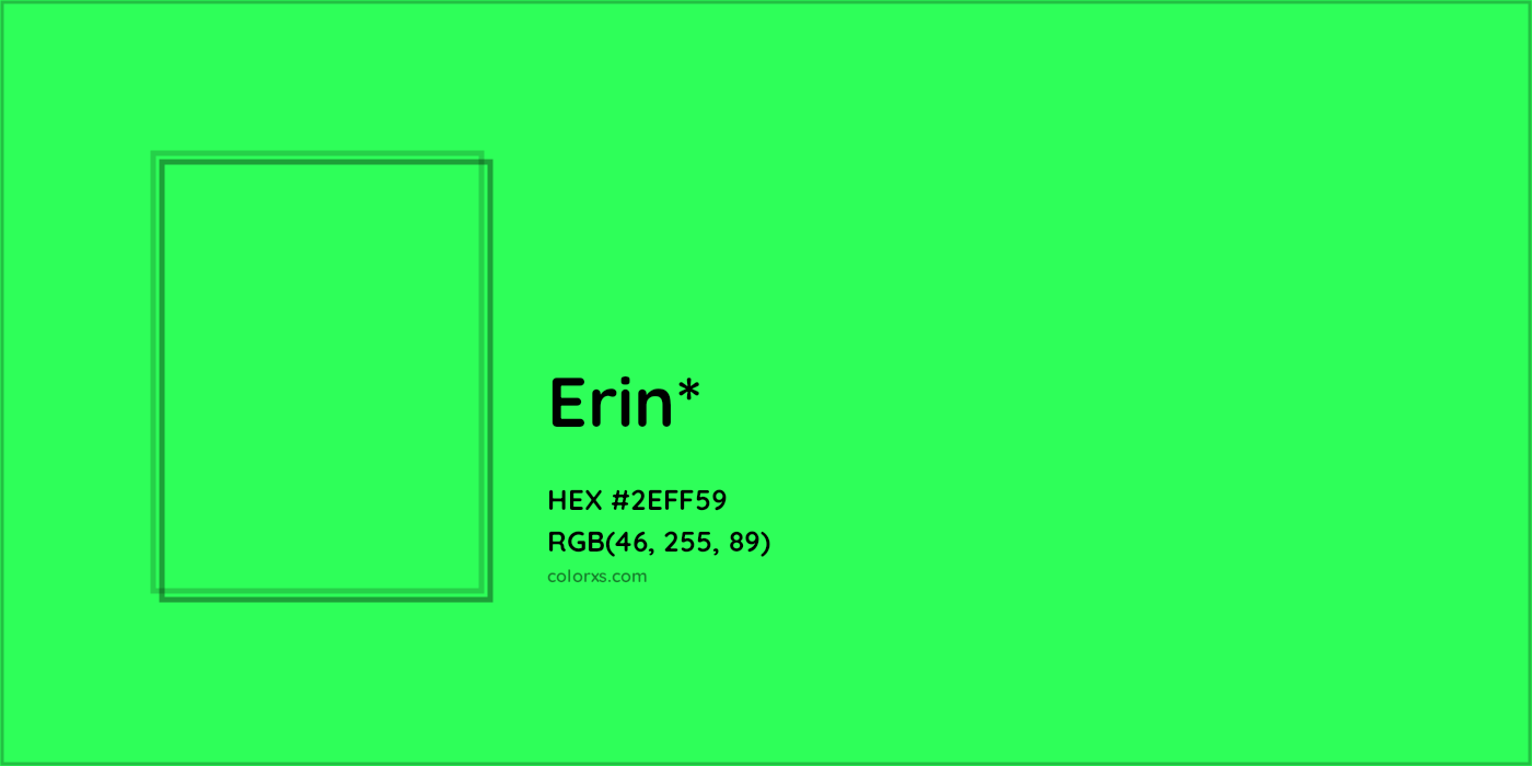 HEX #2EFF59 Color Name, Color Code, Palettes, Similar Paints, Images