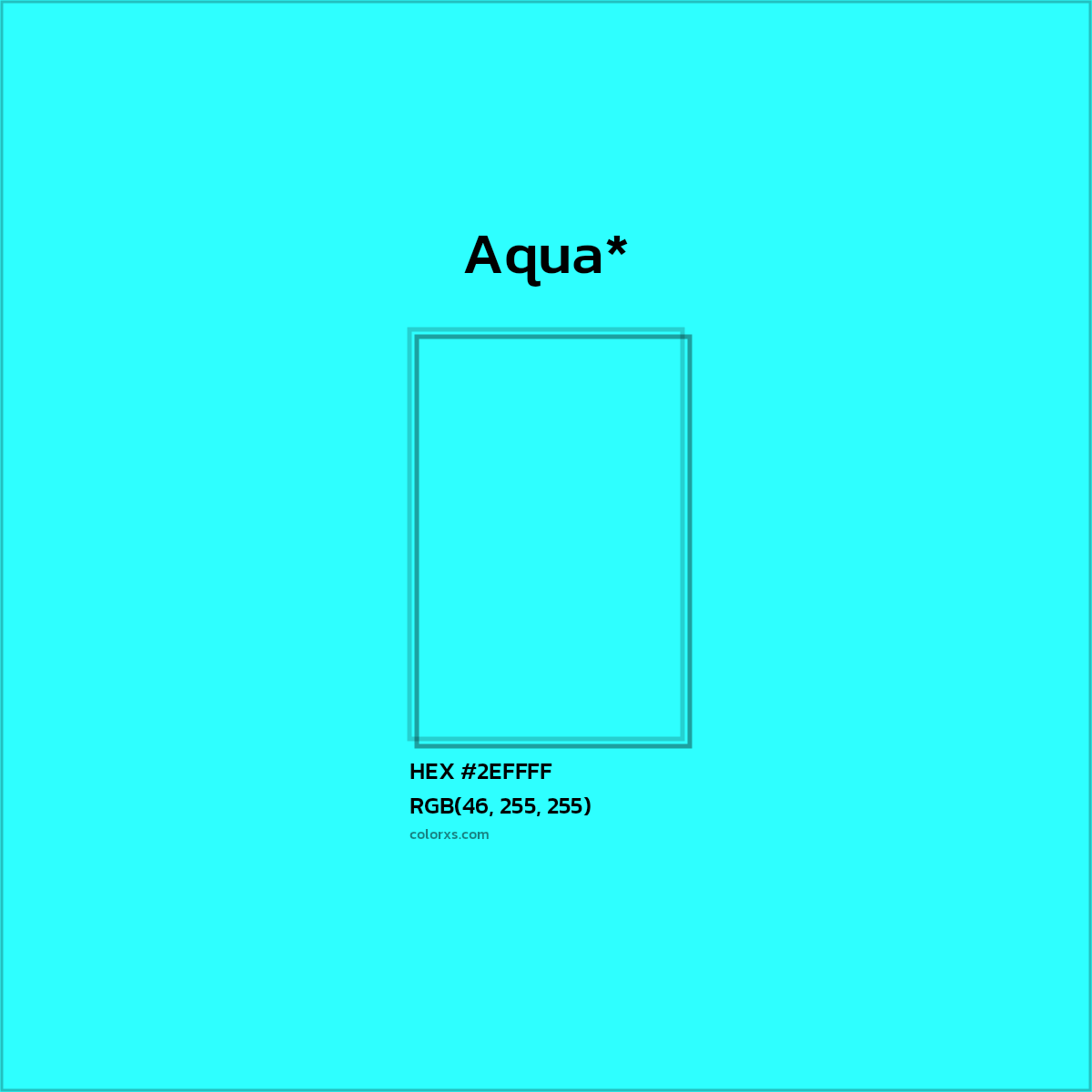 HEX #2EFFFF Color Name, Color Code, Palettes, Similar Paints, Images