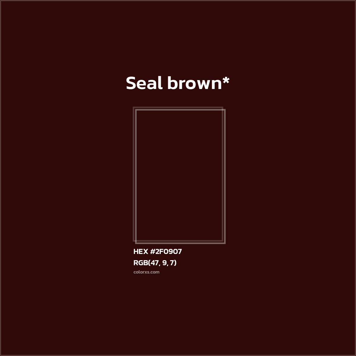 HEX #2F0907 Color Name, Color Code, Palettes, Similar Paints, Images