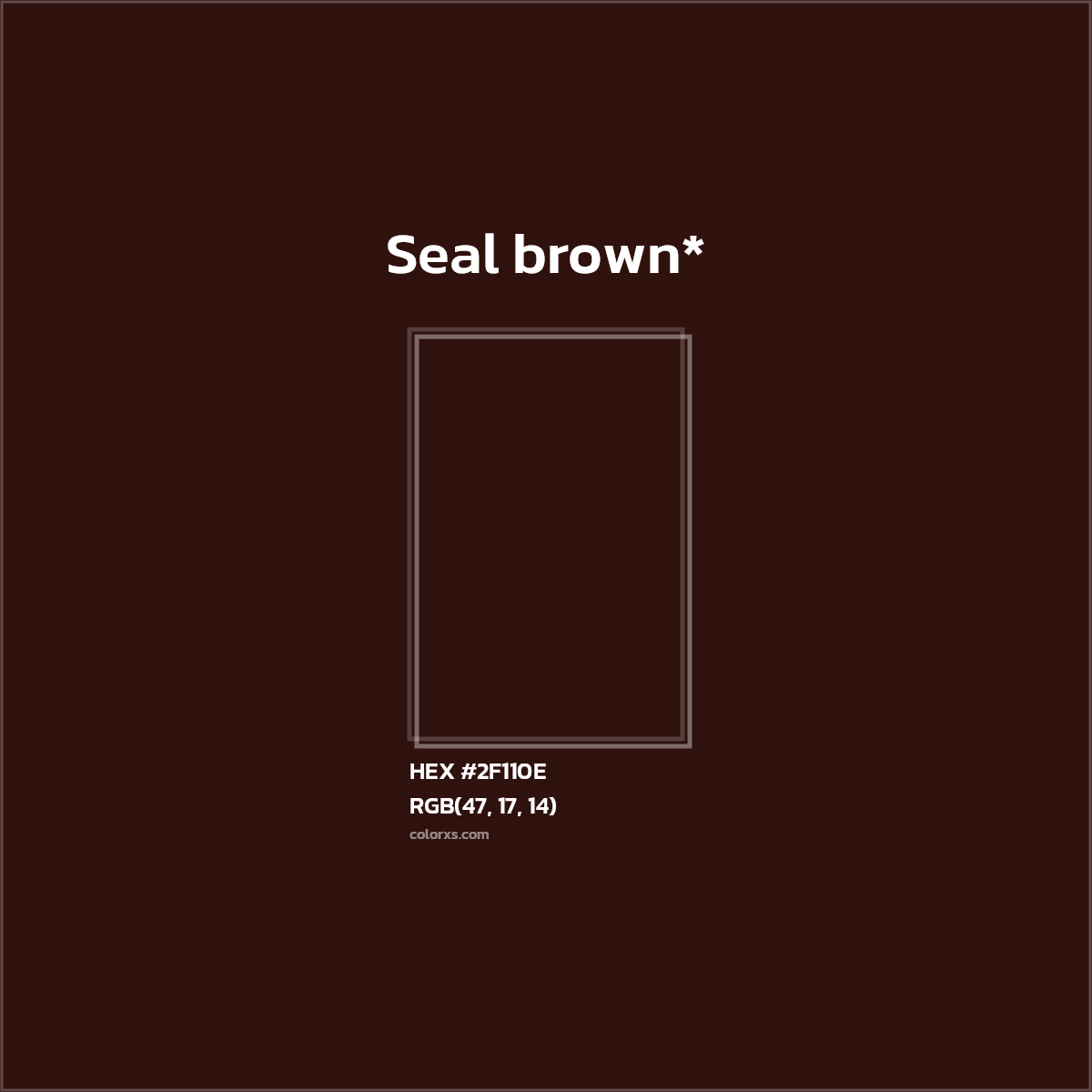 HEX #2F110E Color Name, Color Code, Palettes, Similar Paints, Images