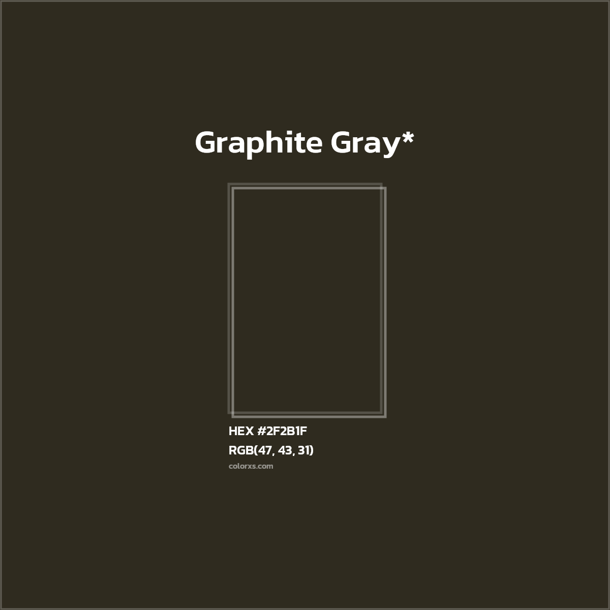 HEX #2F2B1F Color Name, Color Code, Palettes, Similar Paints, Images